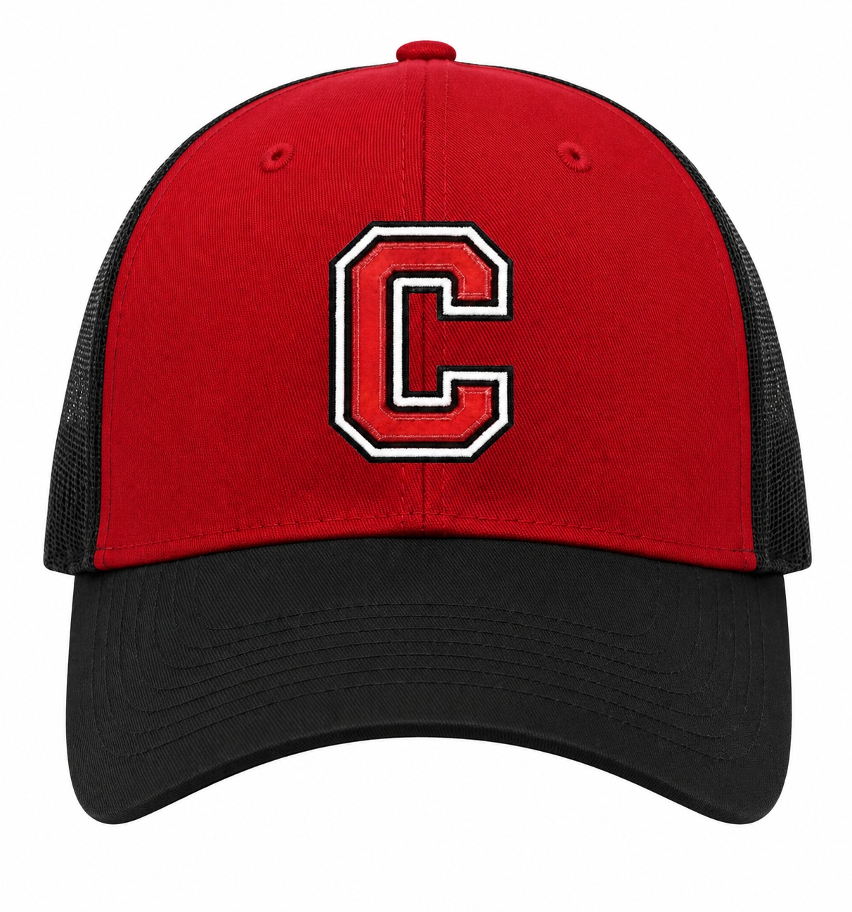 The Cutters Cap in Red / Black