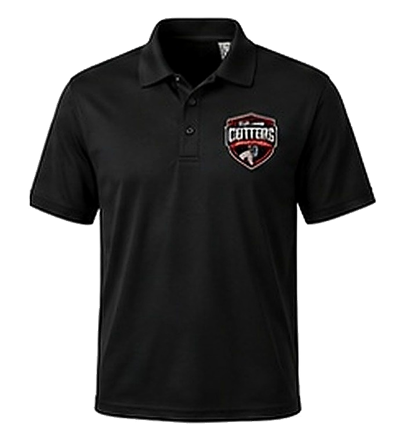 The Cutters Polo in Black