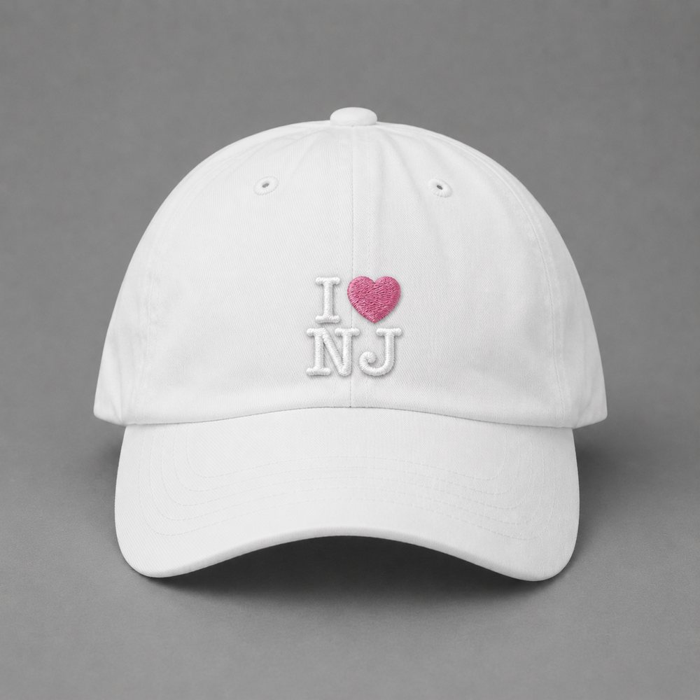 Jersey Love White Hat